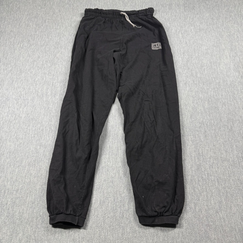 Hanes Bill Blass Sweatpants Women S Black Vintage Made In USA 100% Cotton Cuff